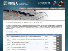 Tablet Screenshot of colicontjal.org